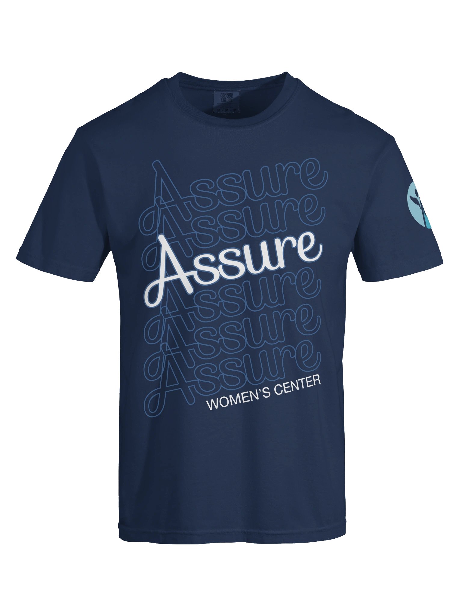 Assure Navy Retro Tee product image (5)