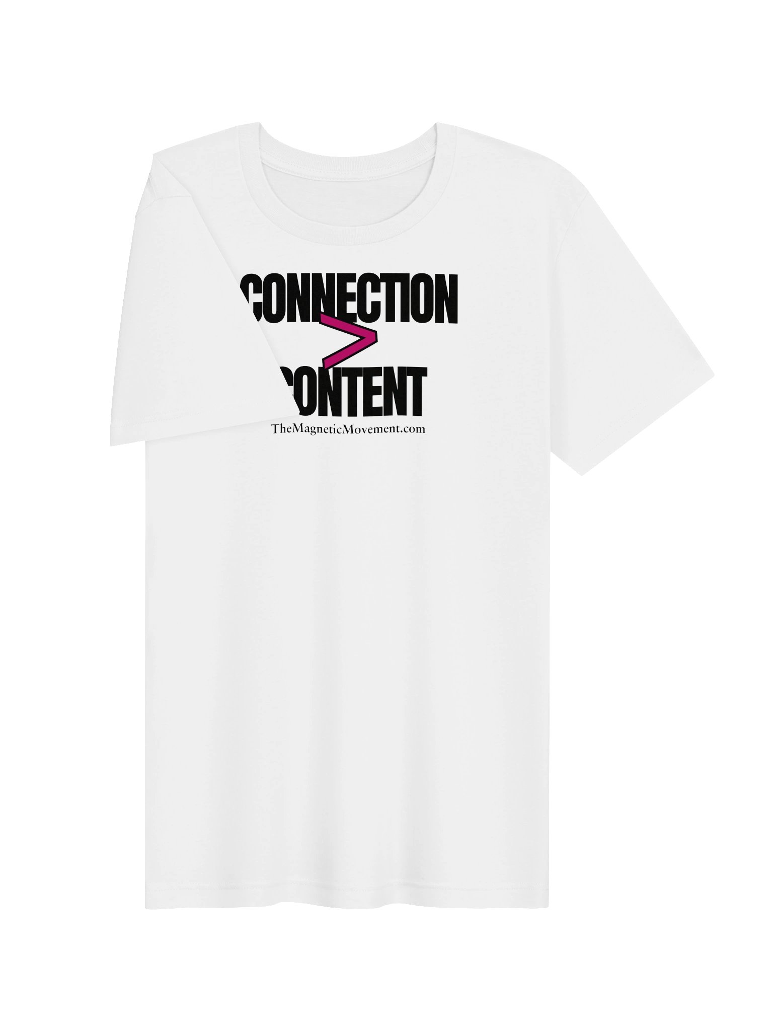 Connection Over Content - White product image (3)