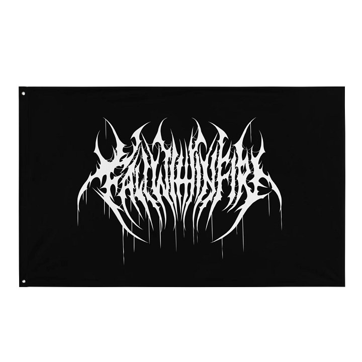 FallWithinFire Flag product image (1)