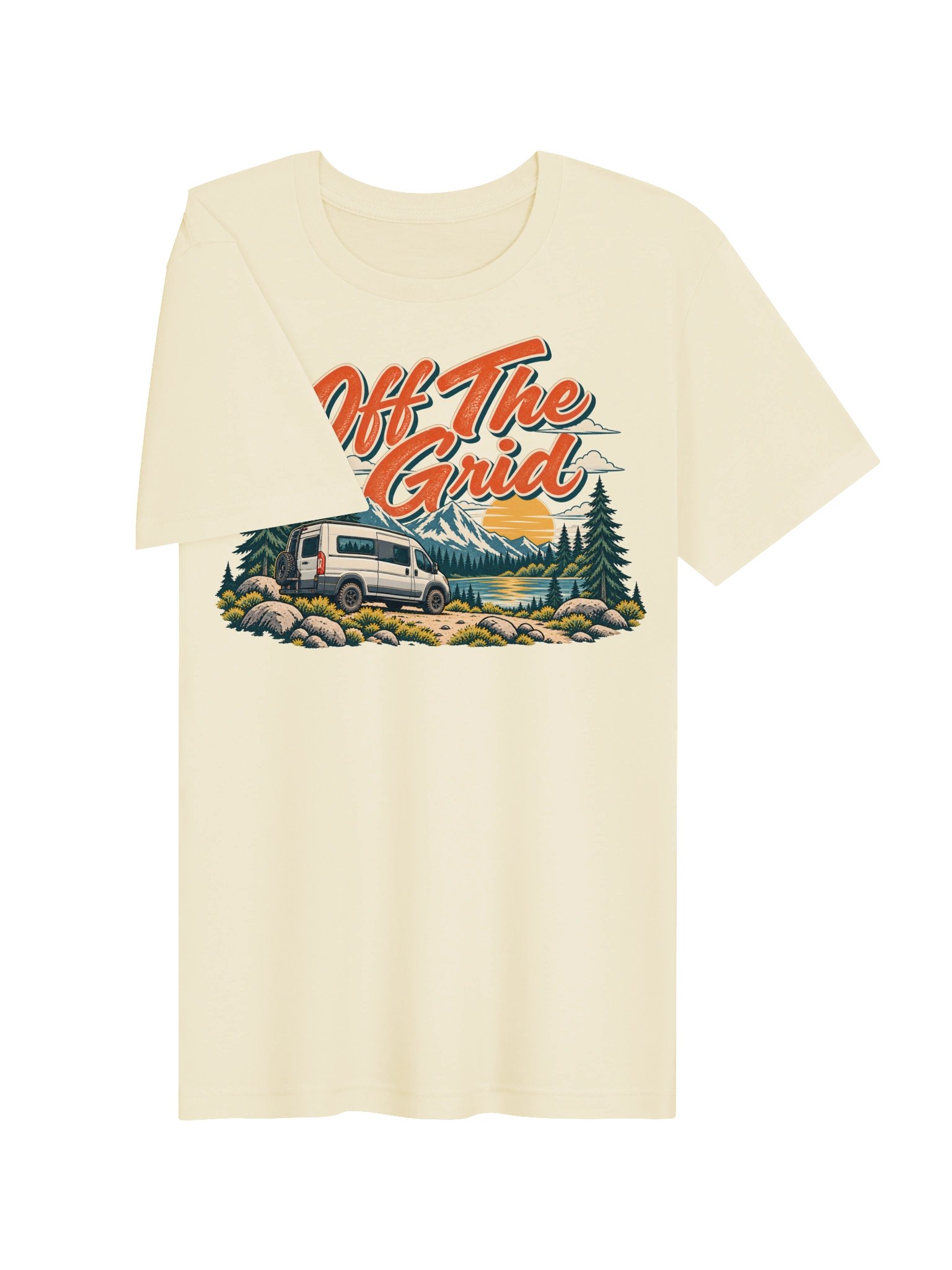 Off The Grid Nature Tee | Natural product image (7)