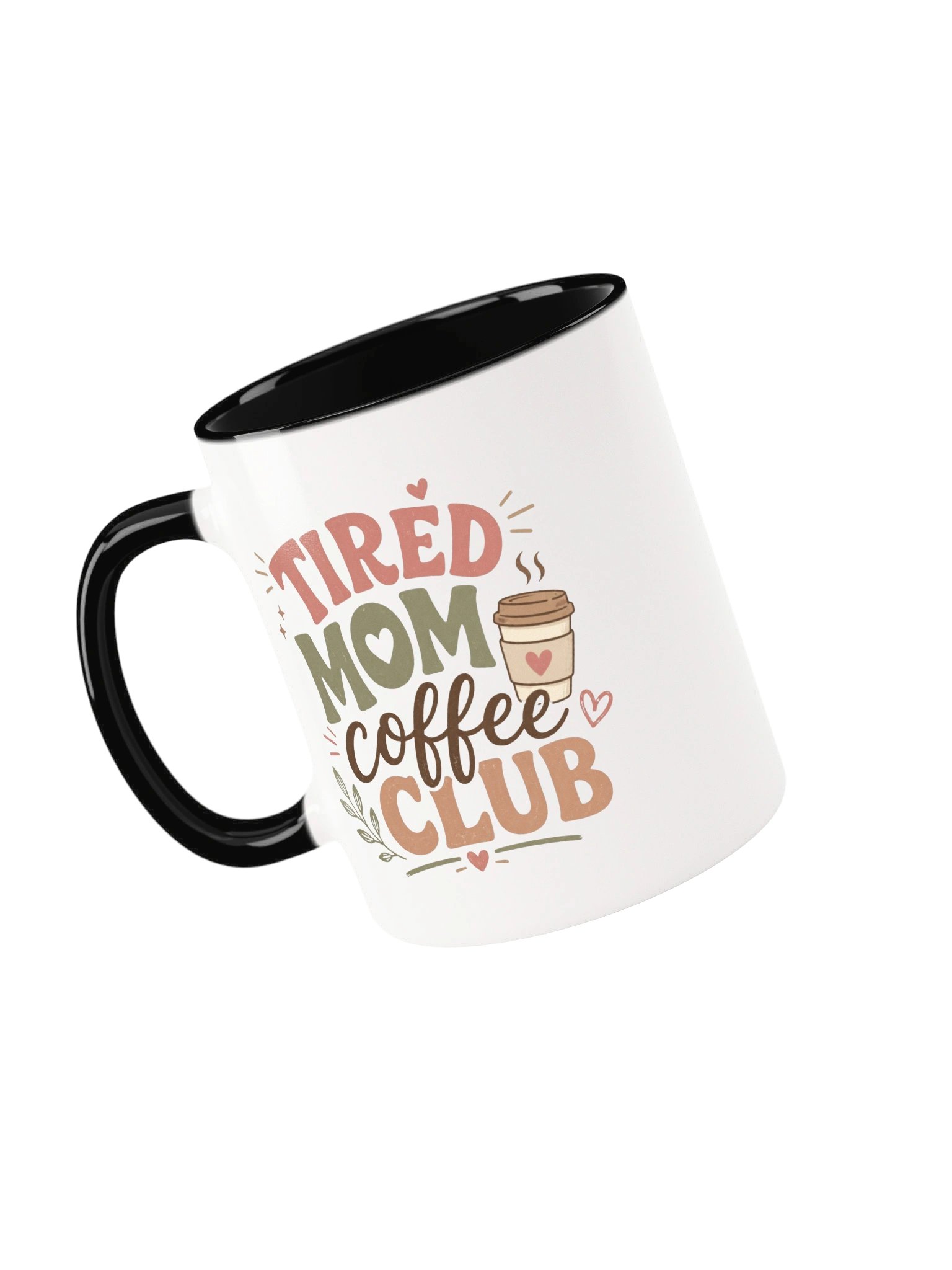 Tired Mom Coffee Club Mug – Funny Coffee Mug for Moms product image (9)