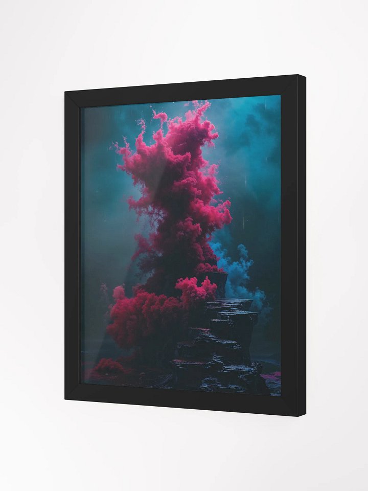 Crimson Bloom Ascension Framed Print product image (7)