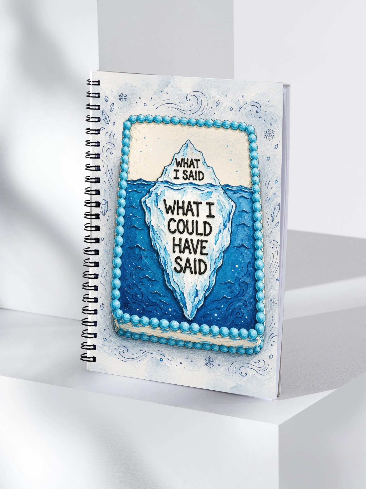 What I Said vs. What I Could Have Said Spiral Notebook product image (4)