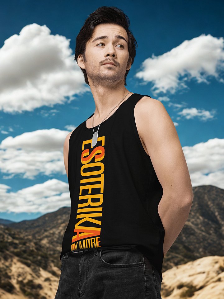 ESSOTERIKAA BY MITRE LOGO MEN'S TANK TOP product image (1)