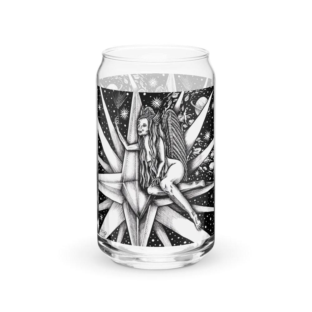 Virgo Zodiac Can-Shaped Glass product image (1)