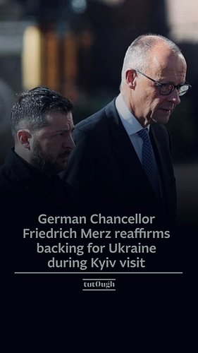 🇺🇦🇩🇪Germany has announced an additional €1 billion in military aid for Ukraine, as German Chancellor Friedrich Merz visited K...