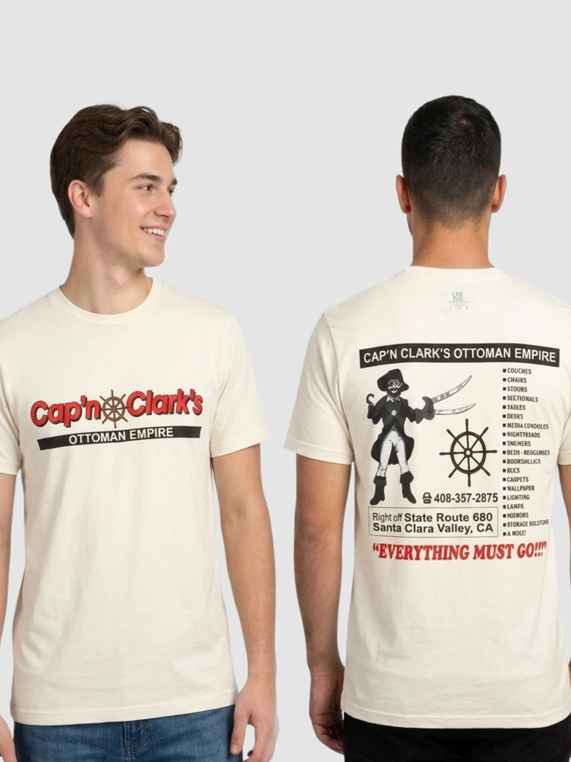 EVERYTHING MUST GO!!! Cap’n Clark’s Pirate Furniture Shirt product image (131)