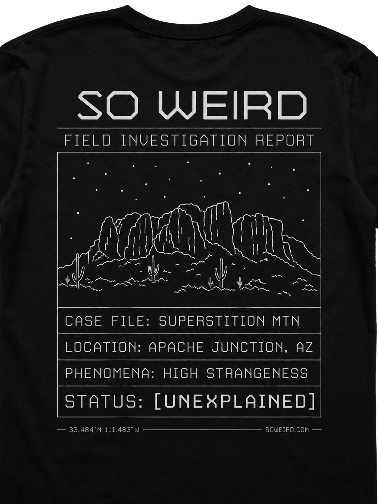SUPERSTITION MTN INVESTIGATOR TEE product image (1)