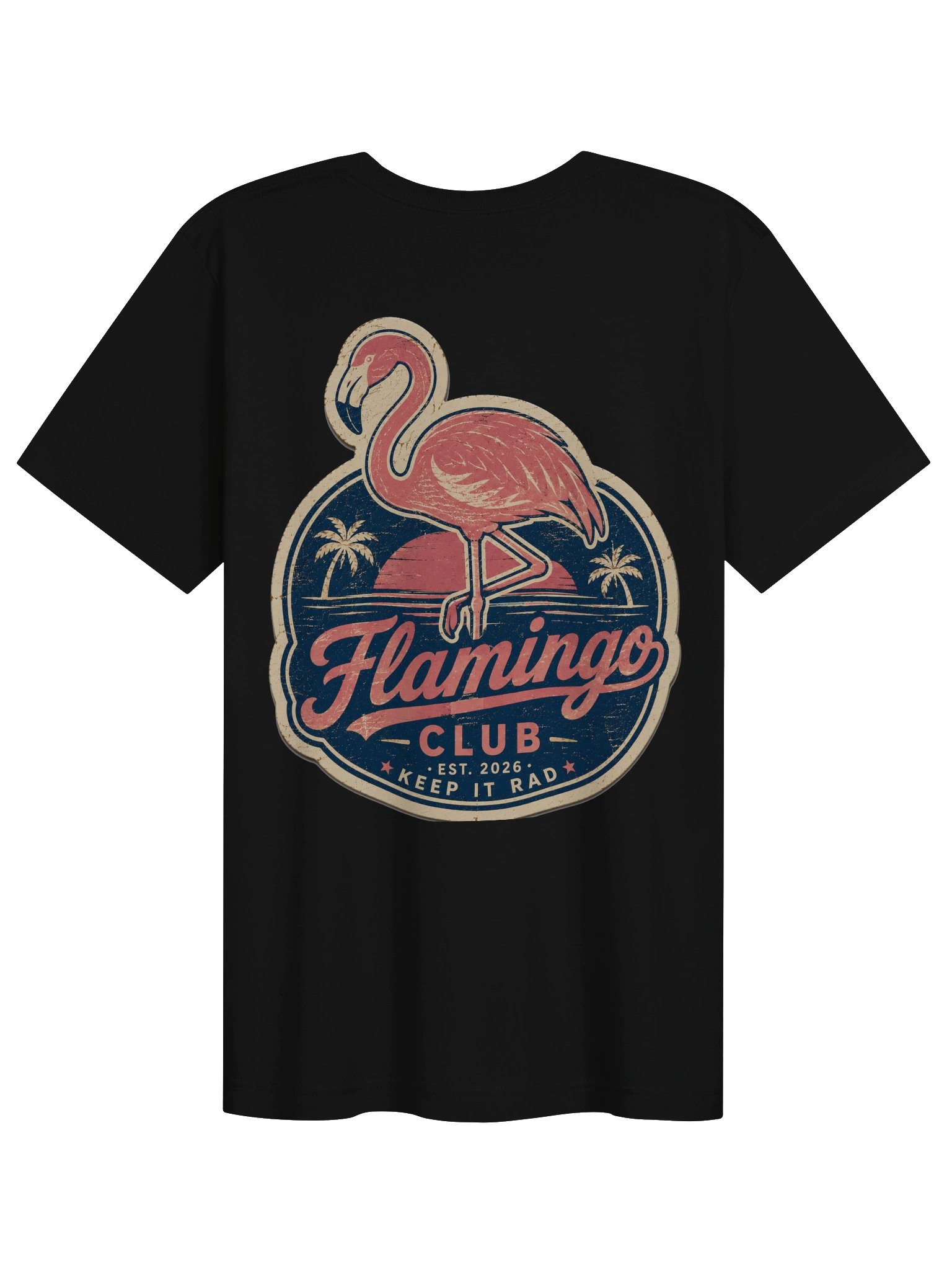 Keep It Rad Flamingo Club Tee product image (1)