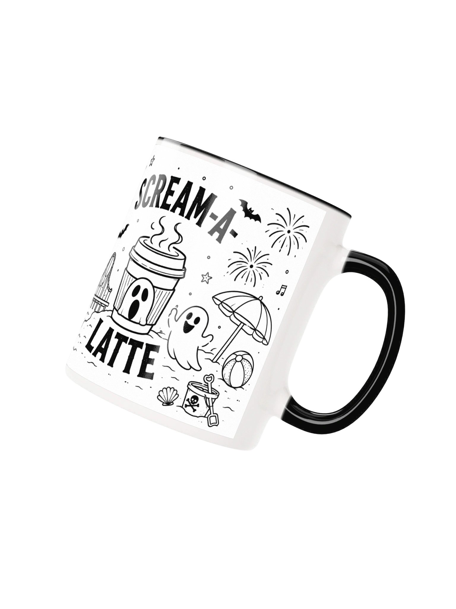 THE GHOUL FUEL / SCREAM-A-LATTE CERAMIC MUG product image (17)