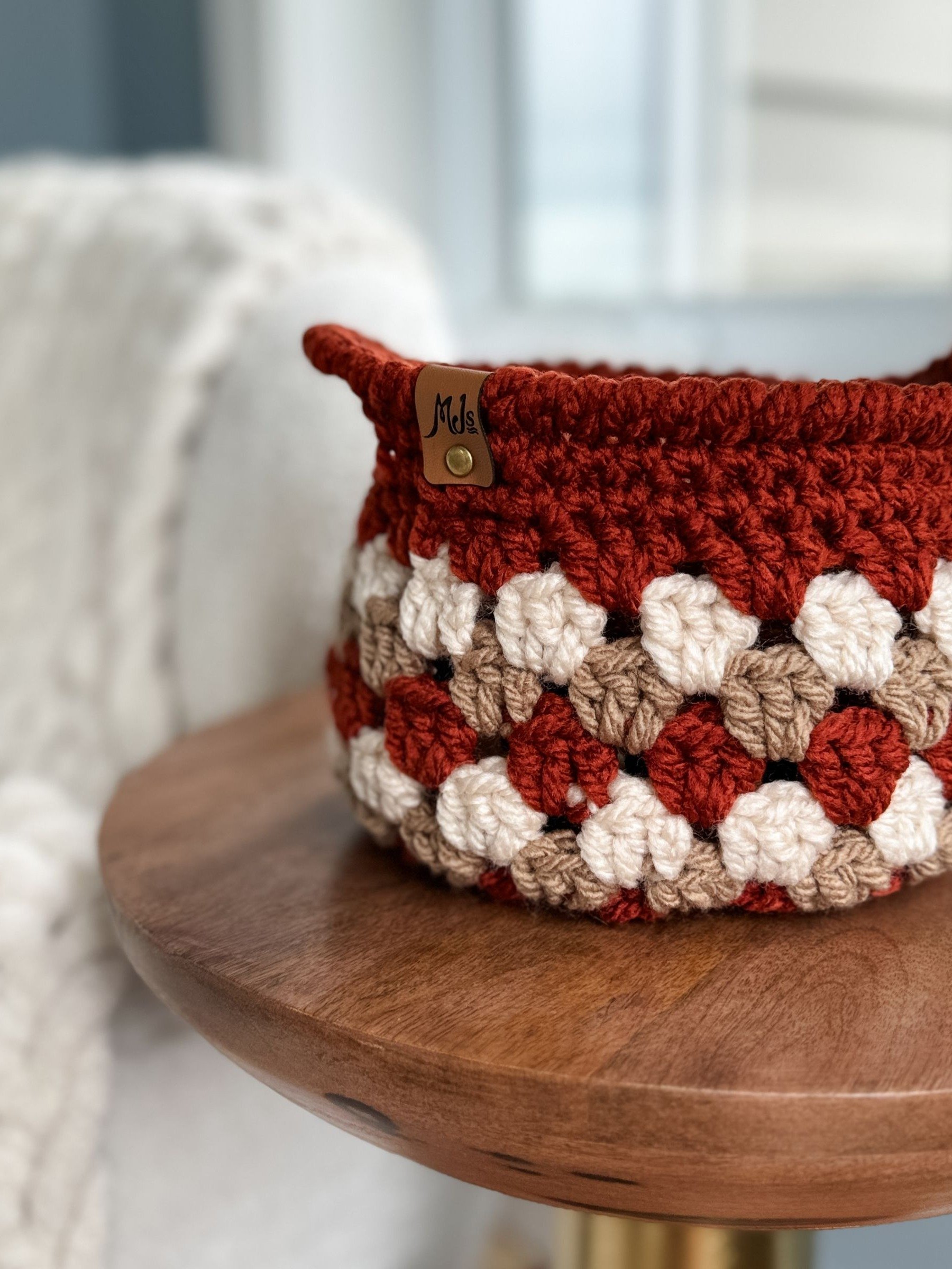 Fall For Granny Basket Crochet Pattern product image (8)