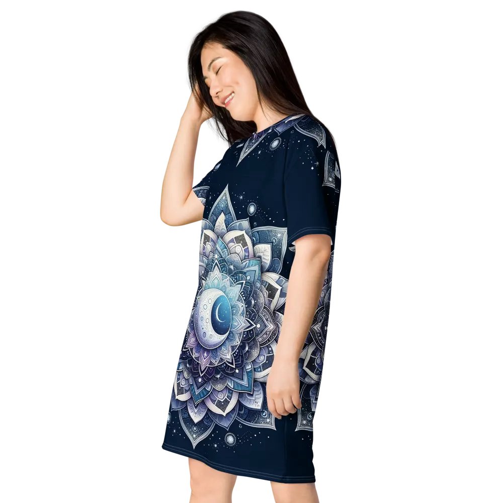 All-Over Print T-Shirt Dress product image (6)