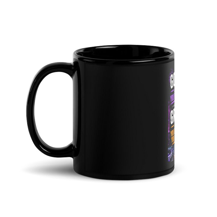 Good DJs Play Music Glossy Black Mug product image (2)