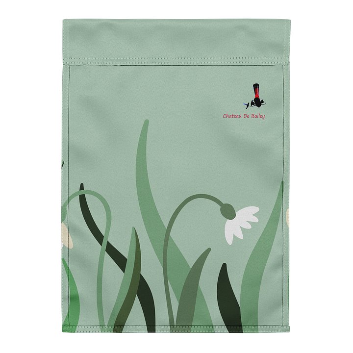 "Stop" Garden Flag — No Motorized Landscaping product image (2)