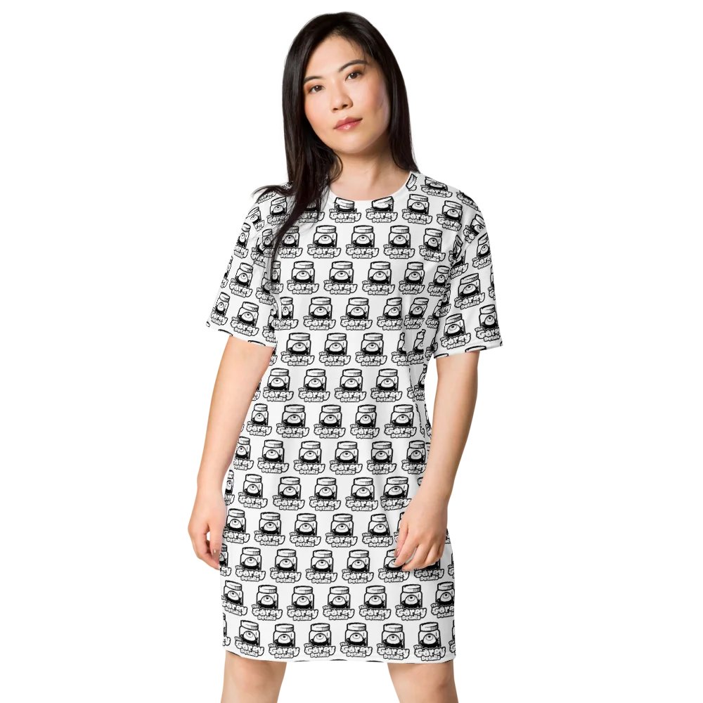 All-Over Print T-Shirt Dress product image (2)
