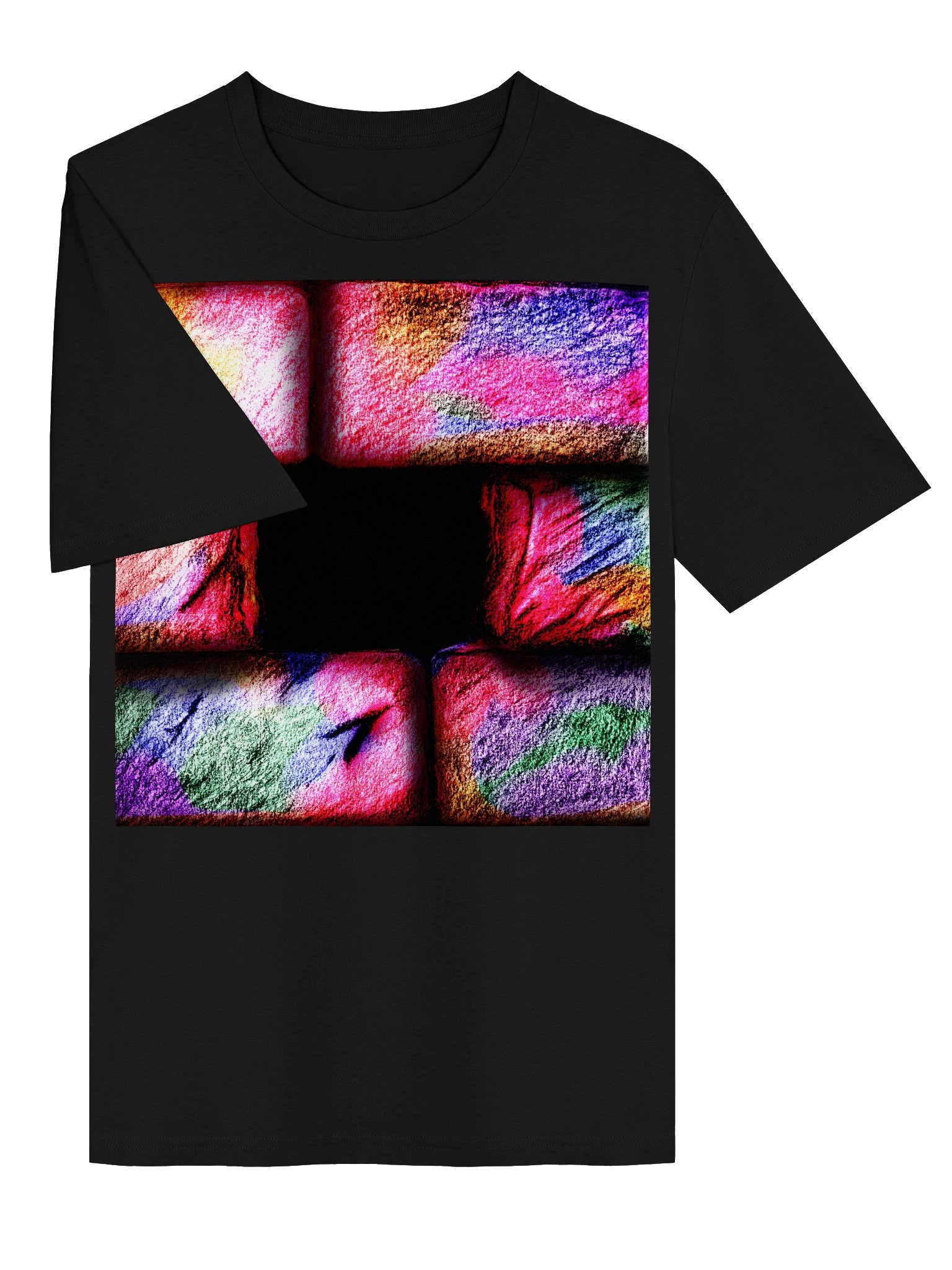"Wall" T-Shirt. Unisex Stanley/Stella Organic Ribbed Neck T-Shirt product image (2)