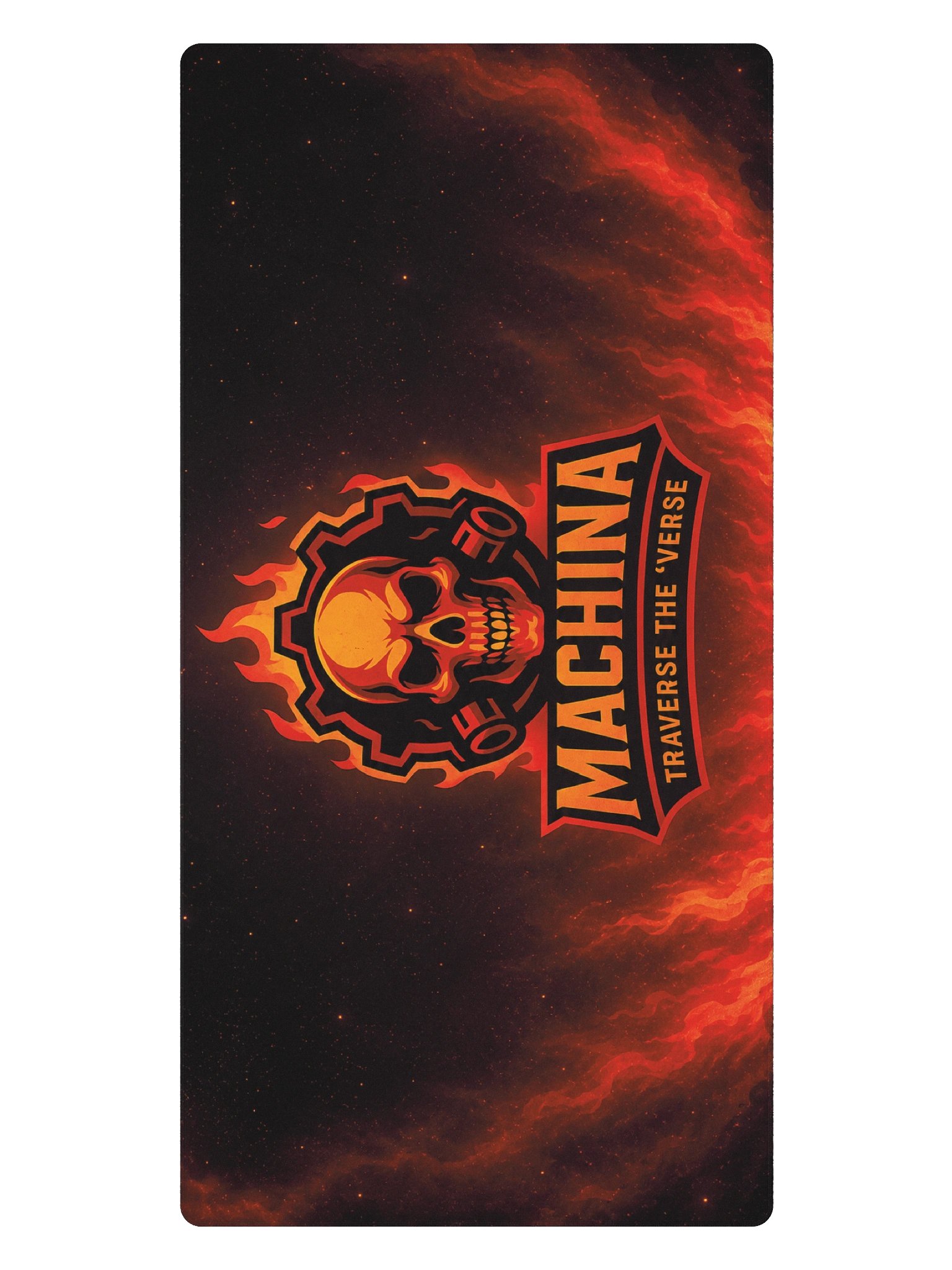 Machina Flame Desk Mat – Forged for the Grind product image (2)