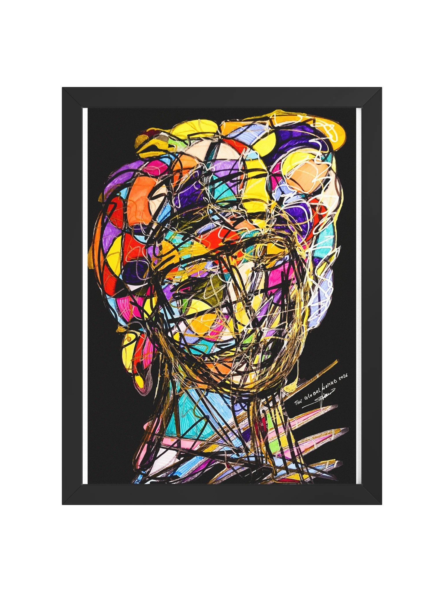 The Global Nomad 2026 — Fine Art Print with Frame product image (1)