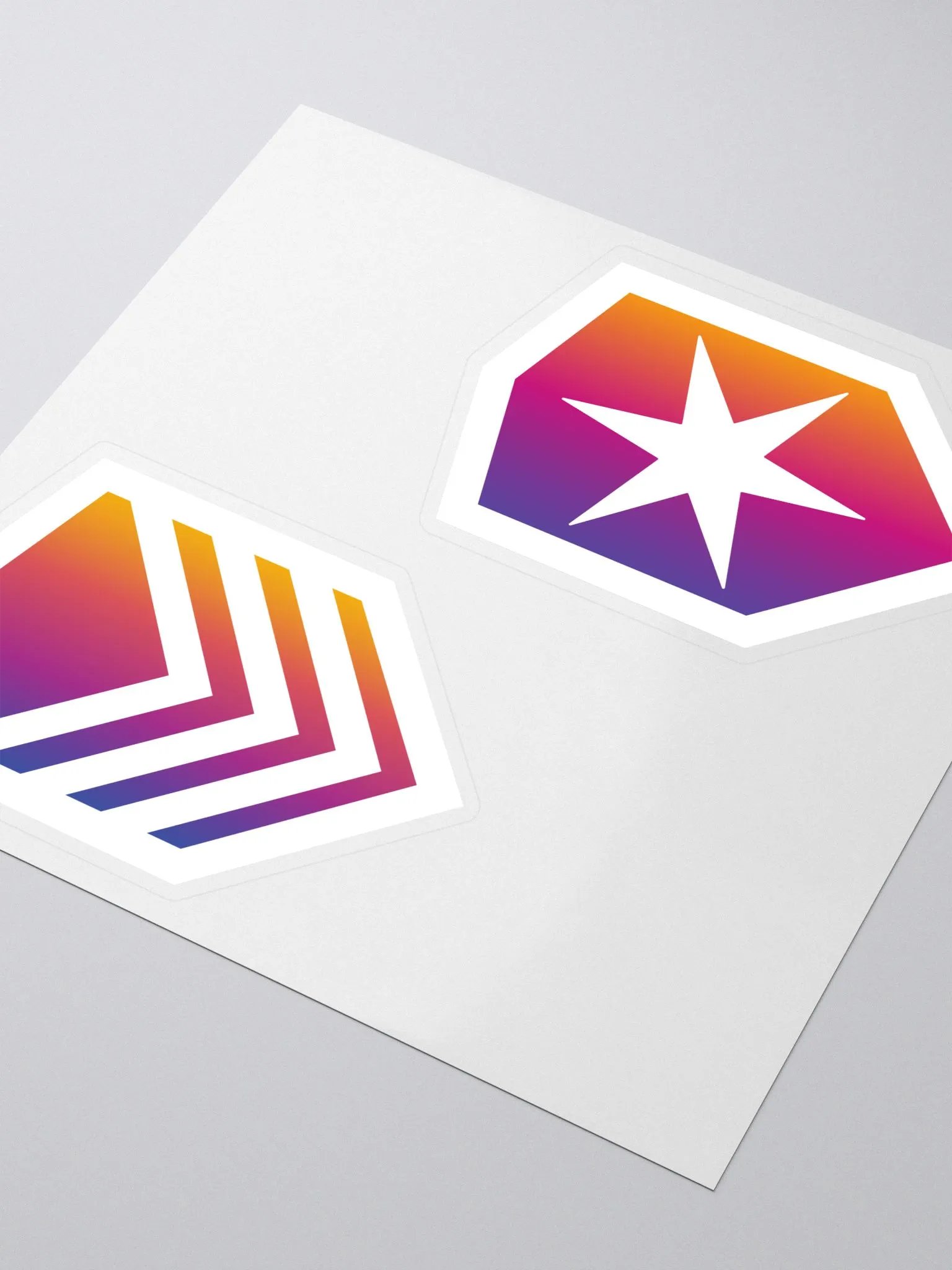 9 Month + 1 Year Subscriber Badges - Kiss Cut Sticker product image (3)