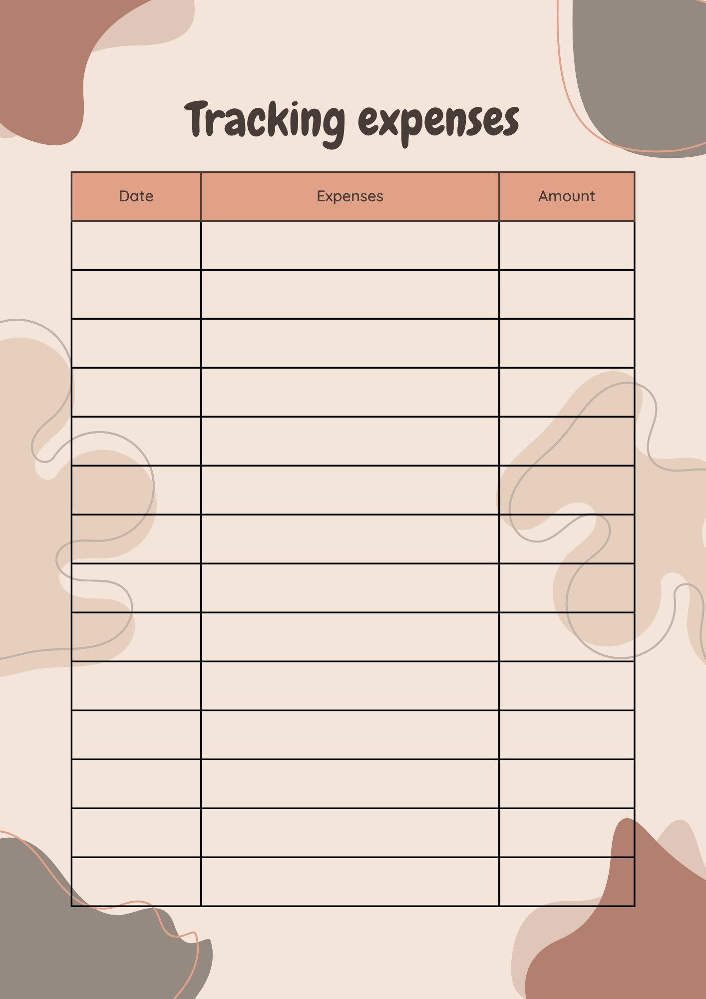 Monthly Budget financial Tracker product image (3)