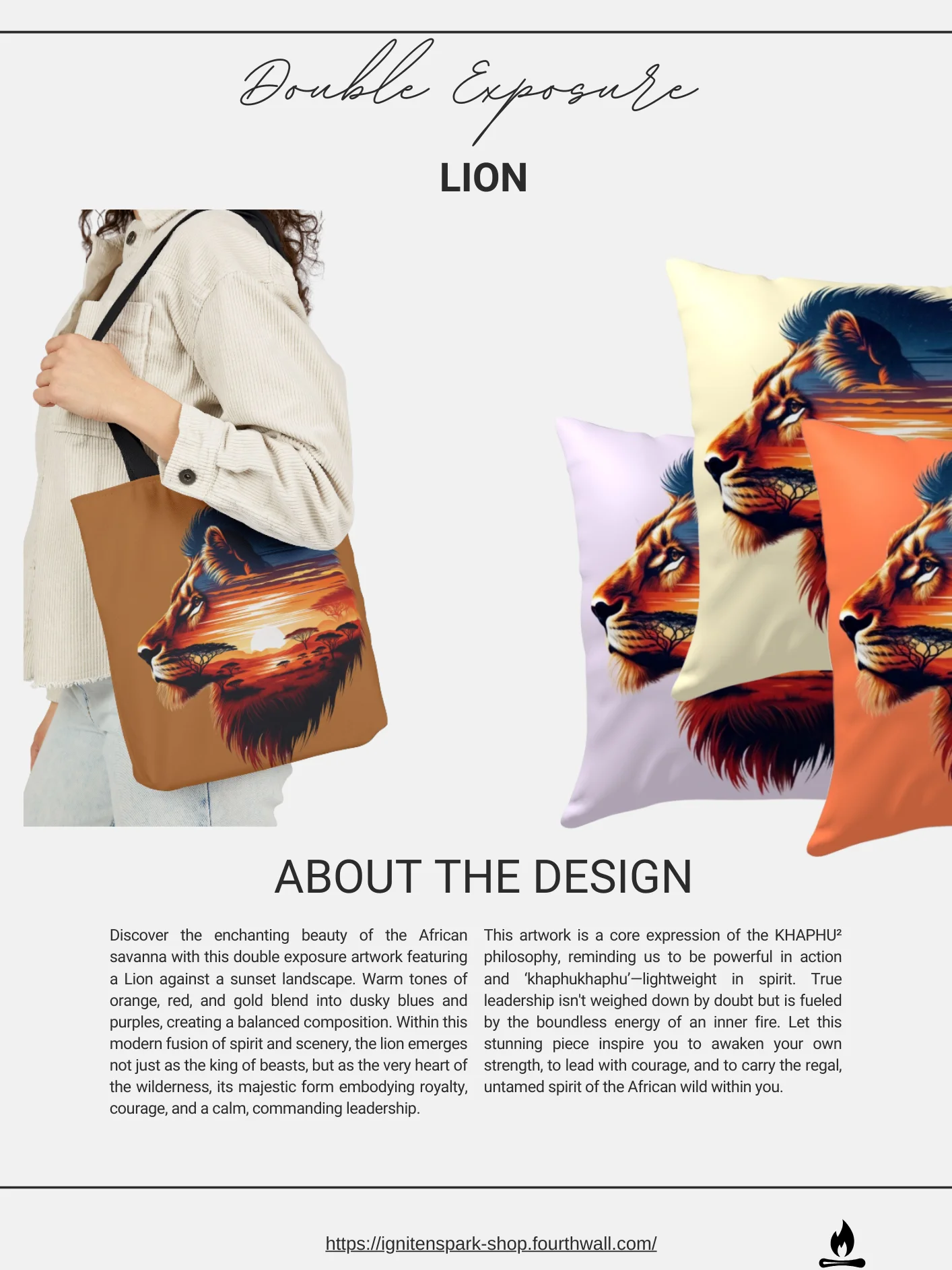 Double Exposure - Lion product image (1)