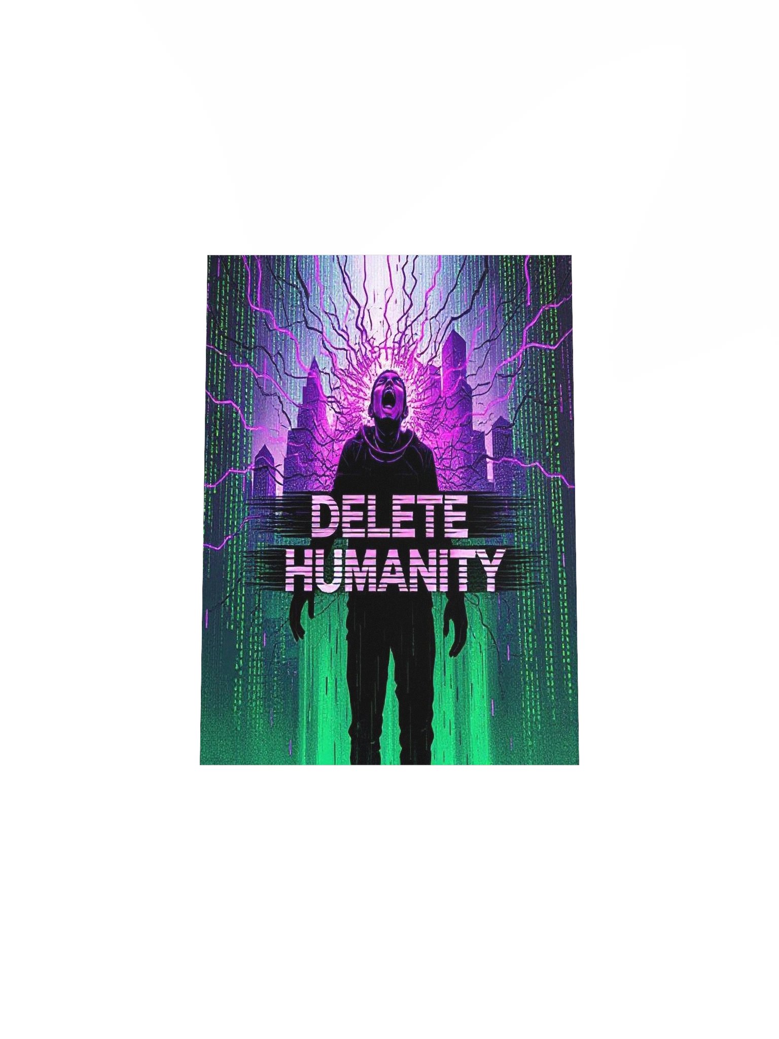 Delete Humanity Poster product image (32)
