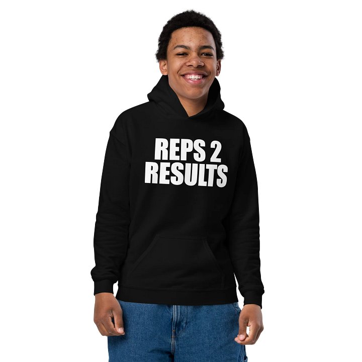 REPS 2 RESULTS YOUTH HOODIE product image (2)