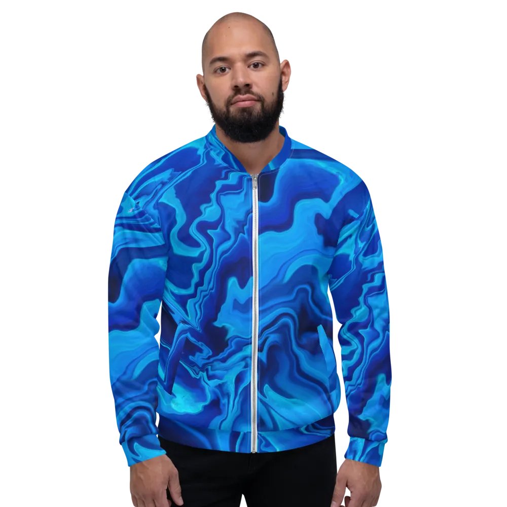 Oceanic currents Bomber jacket product image (1)