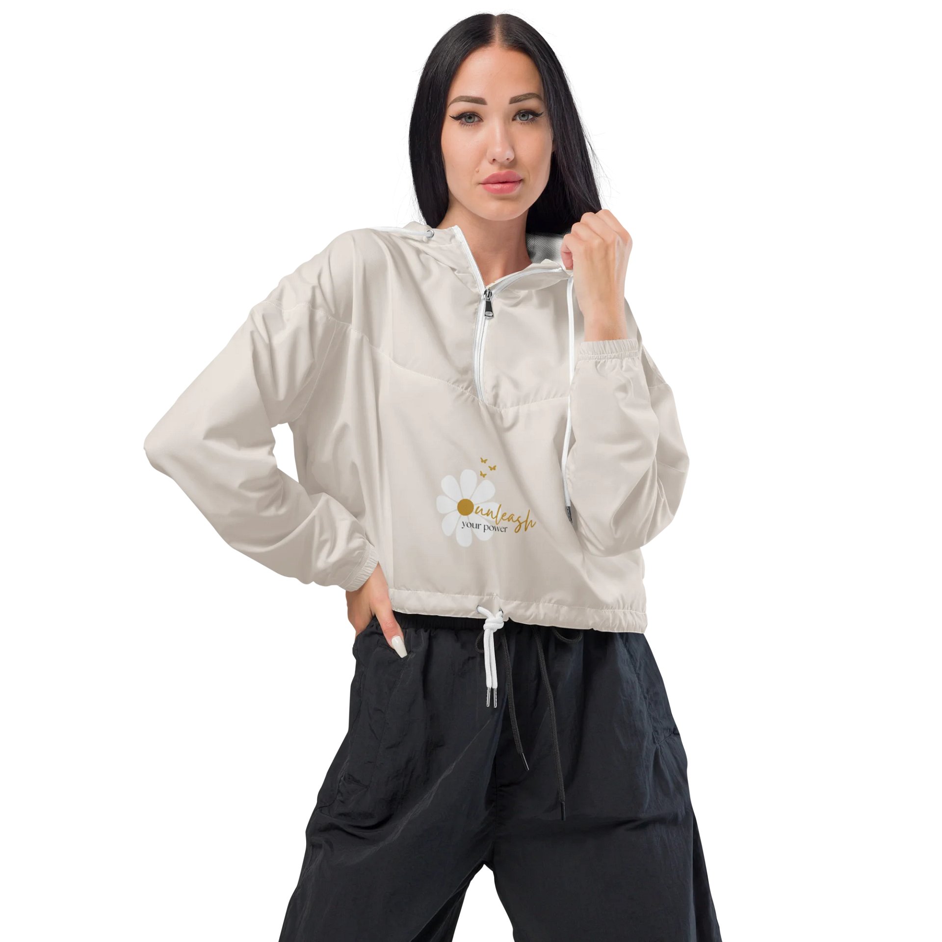 Women's Cropped Windbreaker WCFB0125 product image (1)