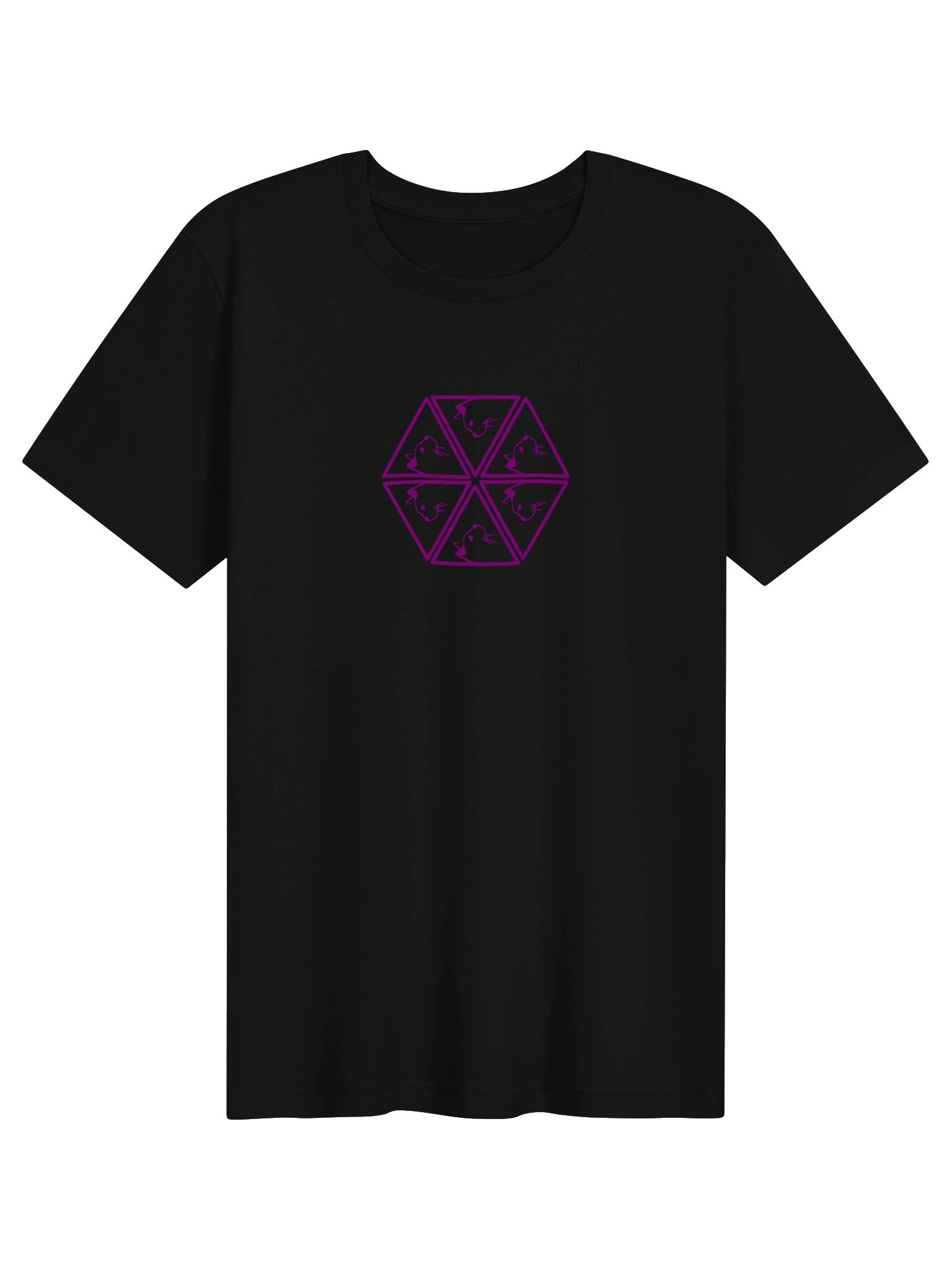 Mirror Image of a Cat in Purple |FEM FIT product image (1)