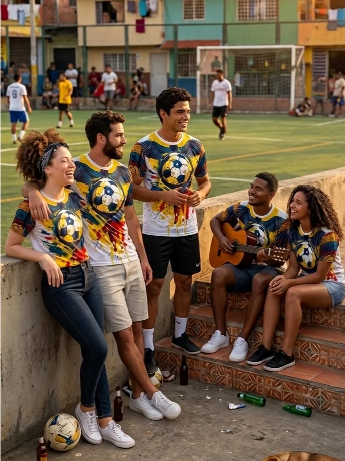 Colombia Fantasy Football Mens T shirt product image (3)