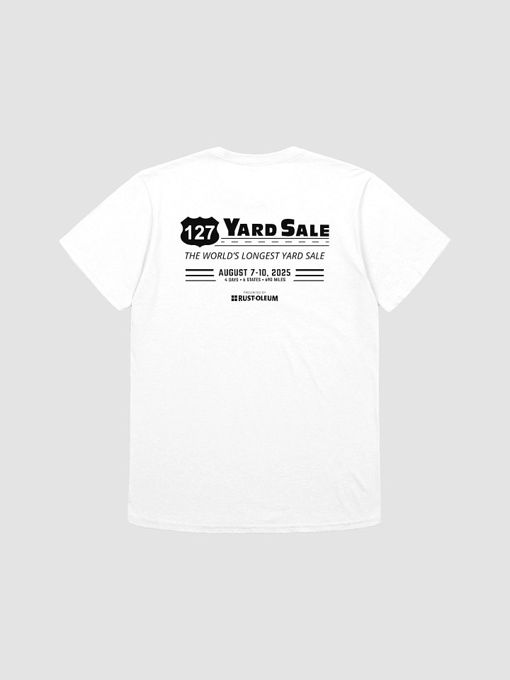 127 Yard Sale (2025) Vintage - Gildan Unisex Softstyle T-Shirt - White product image (2)