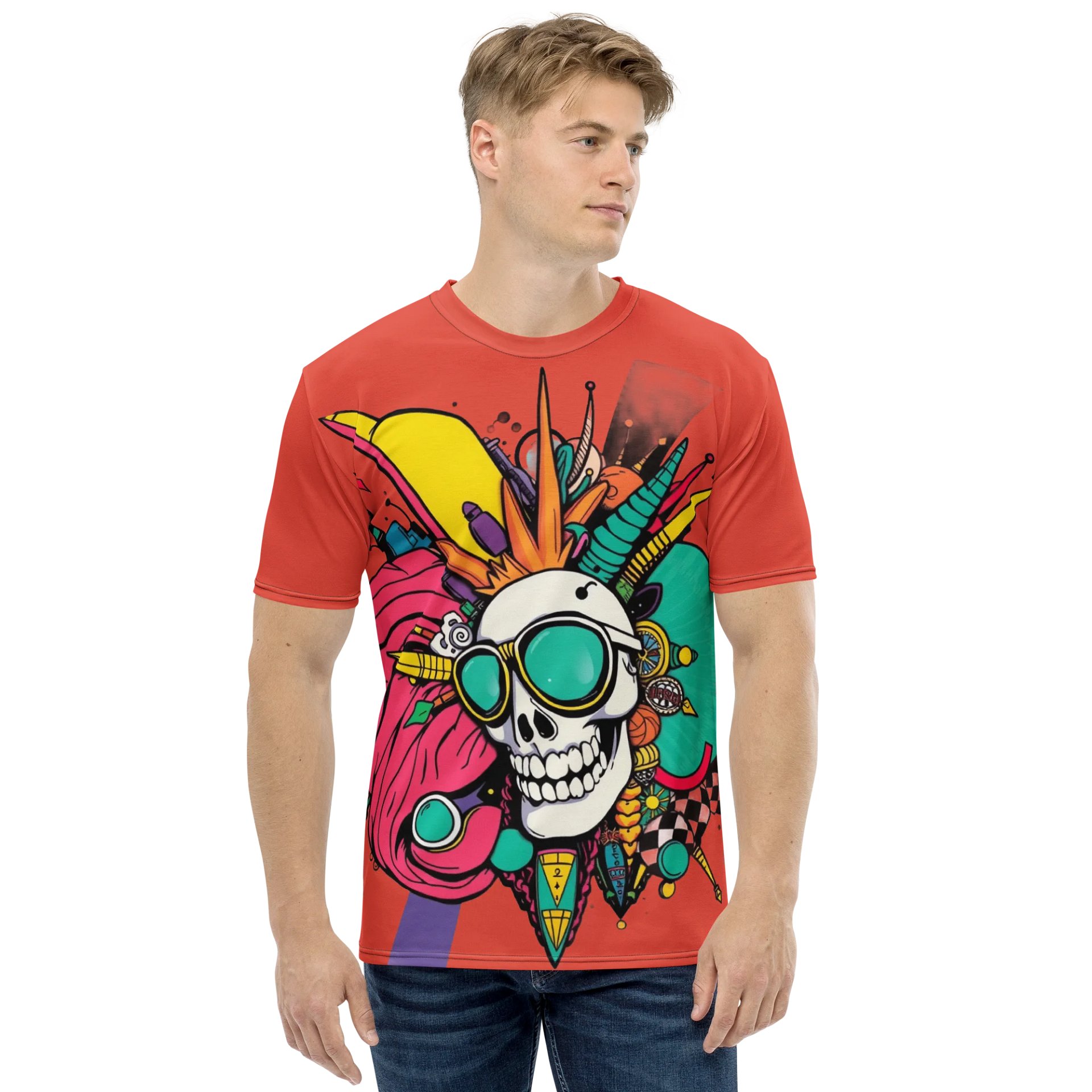 Spike Skull Sunglasses Tee product image (2)
