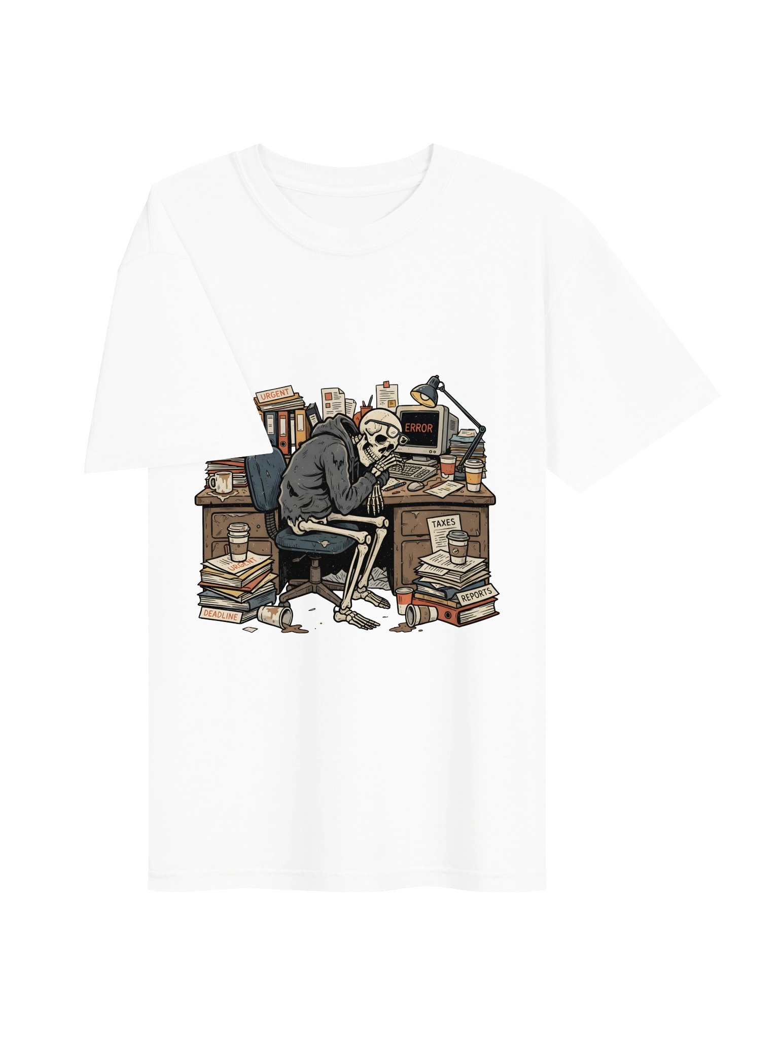 Working Overtime Skeleton Tee product image (3)