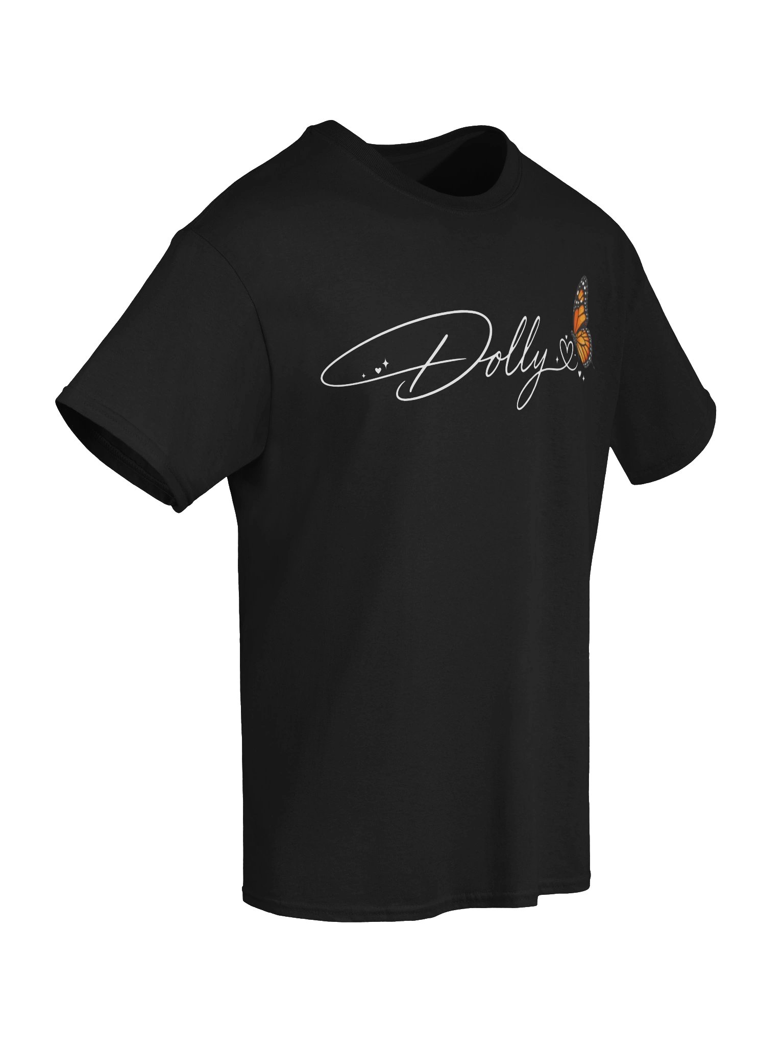 Dolly Signature Encircled by Butterfly T-Shirt | Vintage Signature Tee, 1946 - 2026 Country Music Tribute T-Shirt, Western Country Fan Gift product image (5)