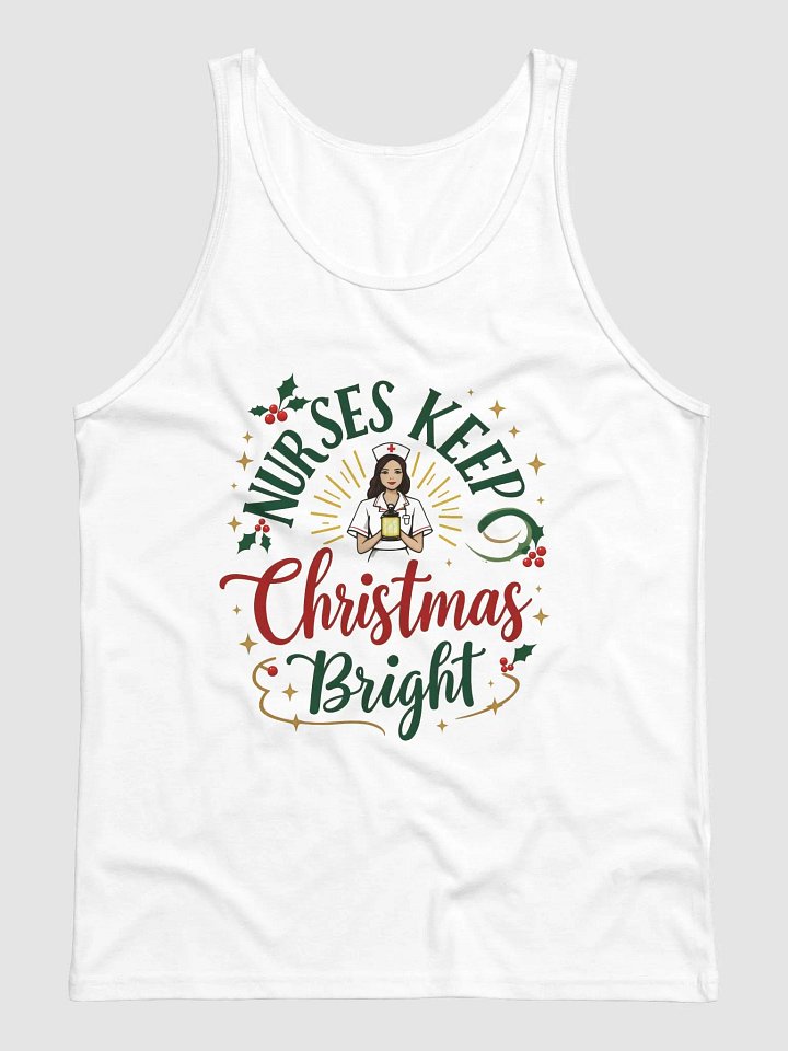 Nurses Keep Christmas Bright Tank product image (2)