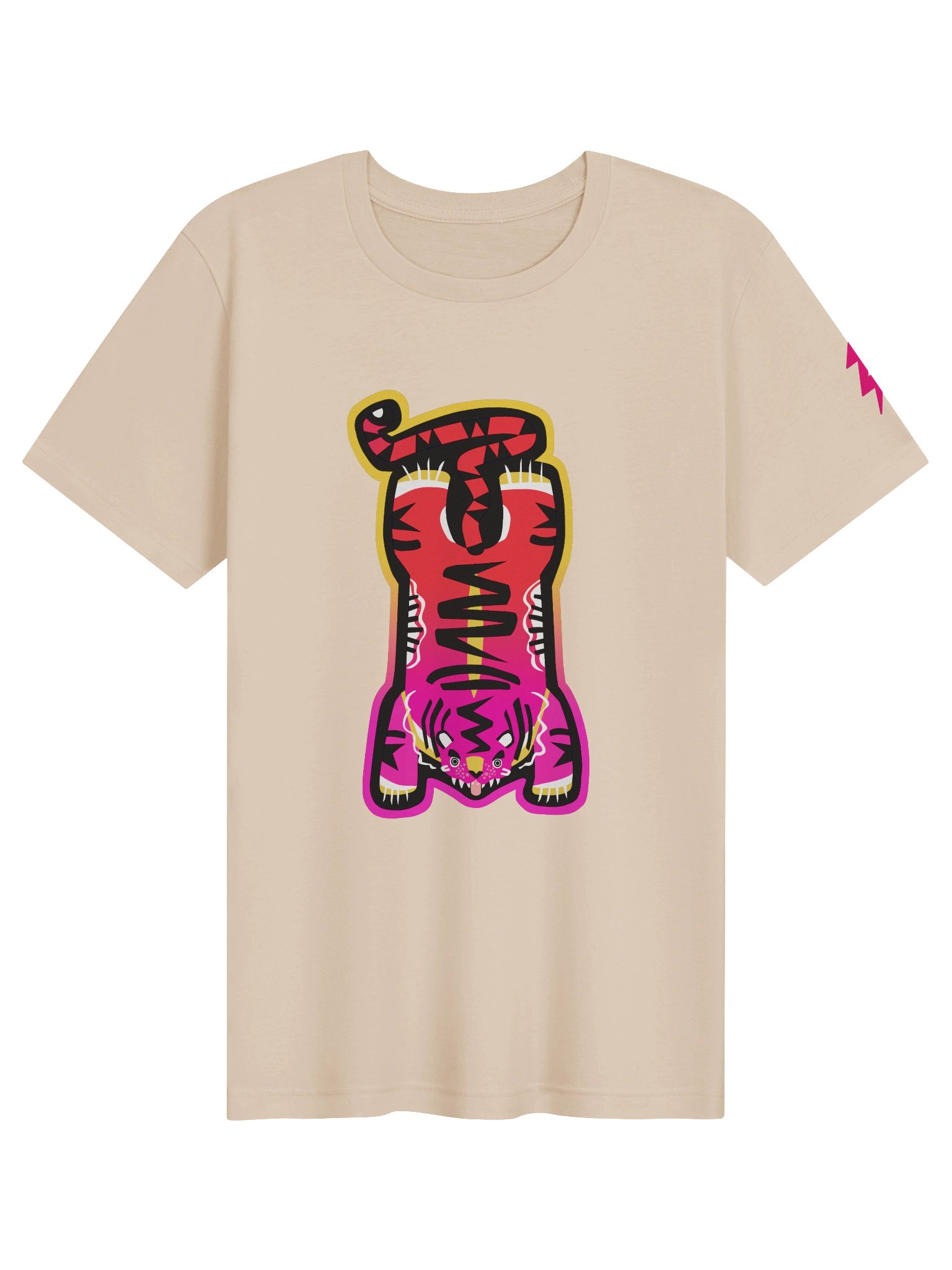 Orange and Pink Tiger - T-Shirt product image (2)