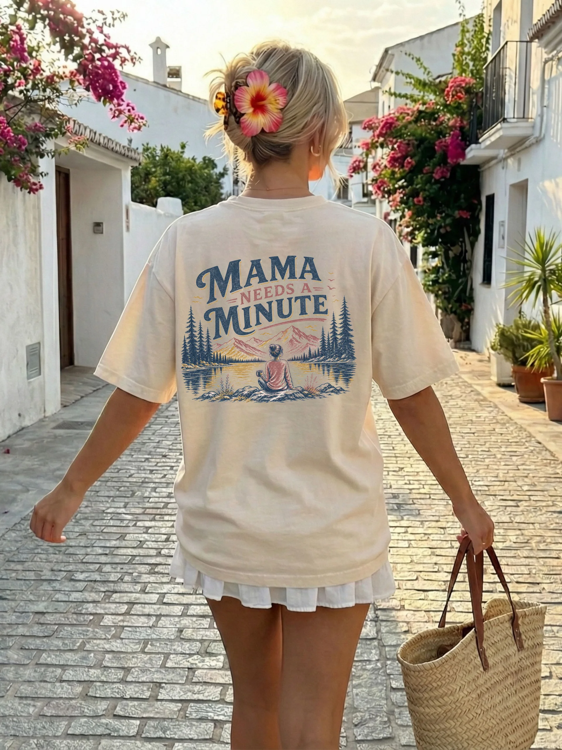 Mama Needs A Minute - Back Design product image (2)