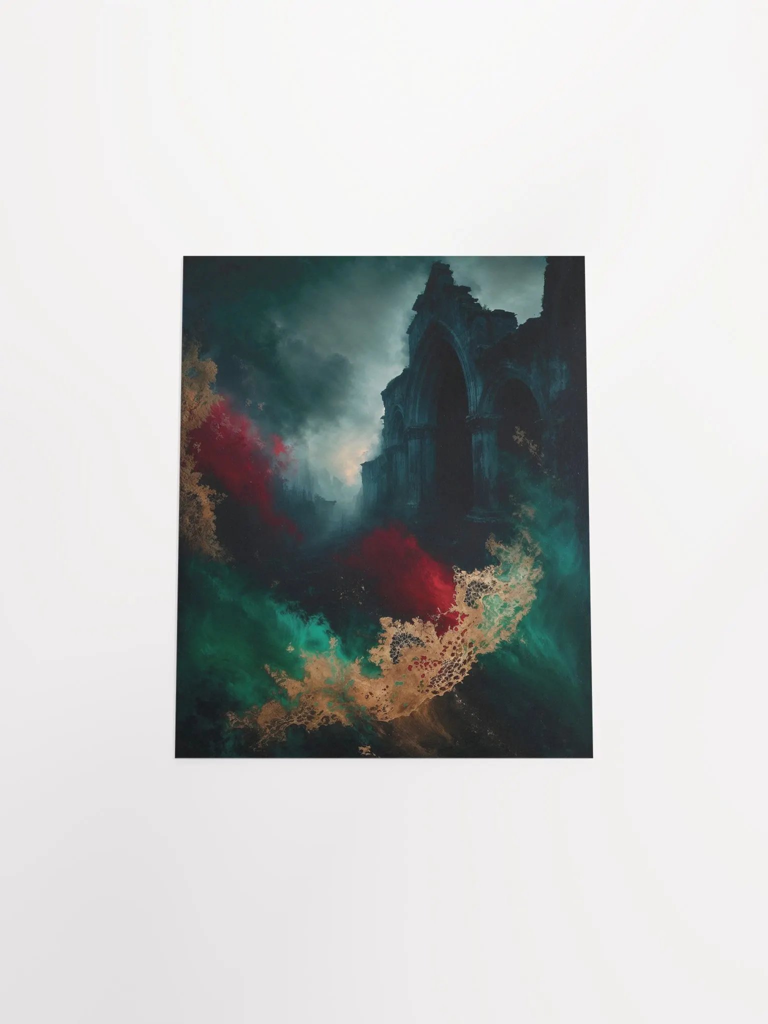 Ethereal Ruins Matte Poster product image (29)