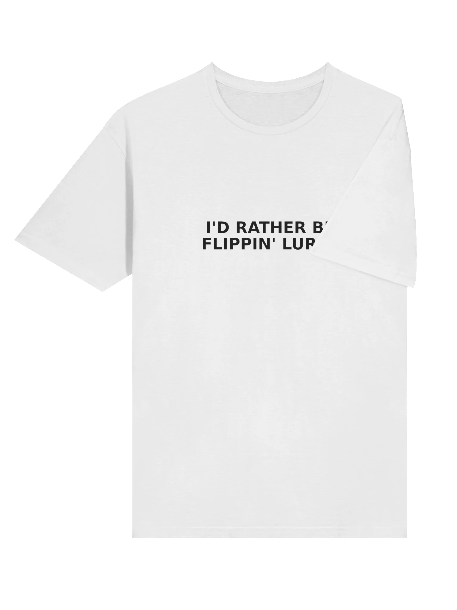 I'd Rather Be Flippin' Lures Tee product image (6)