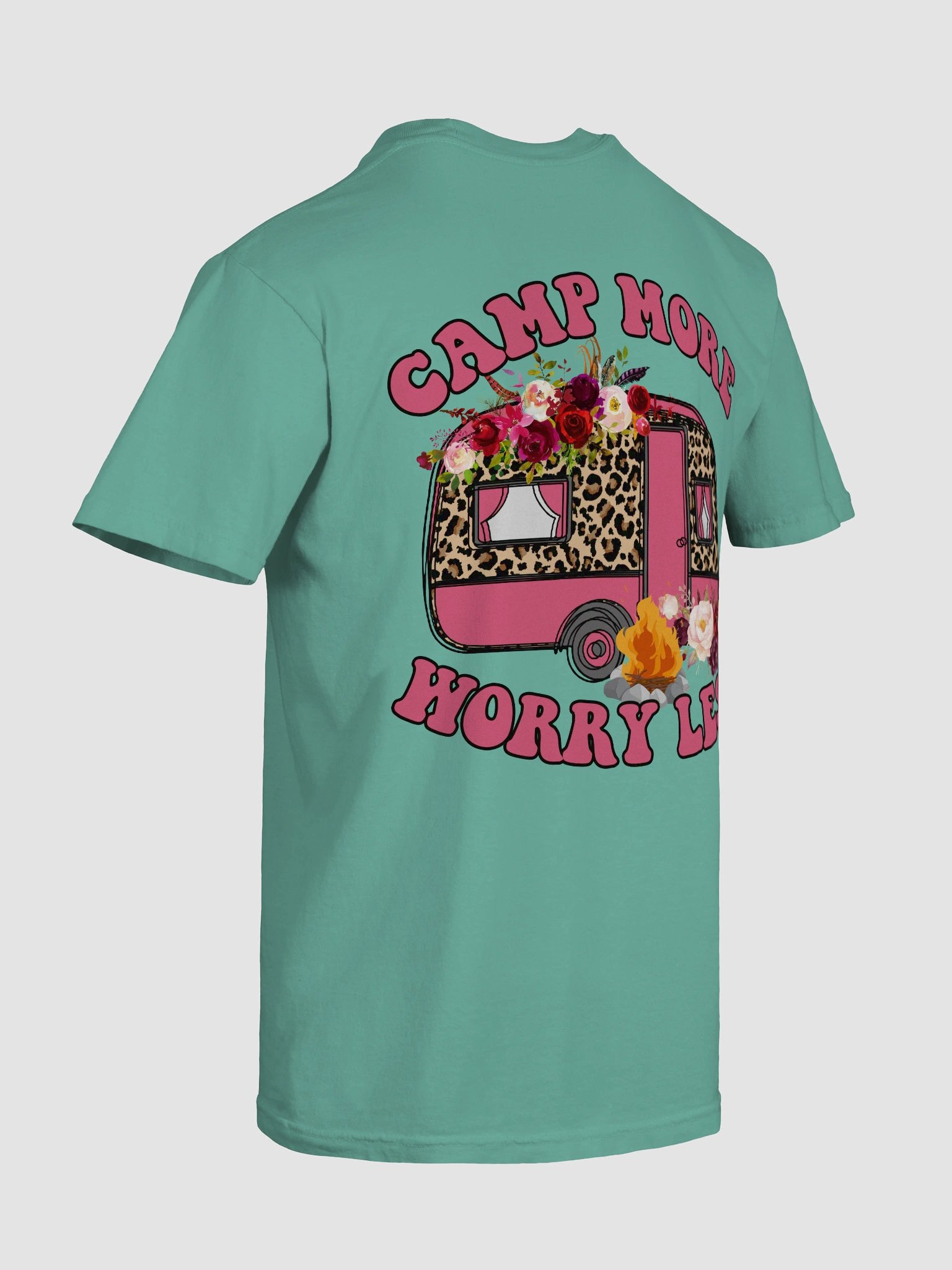 Wanderlust Leopard Caravan T-Shirt product image (67)