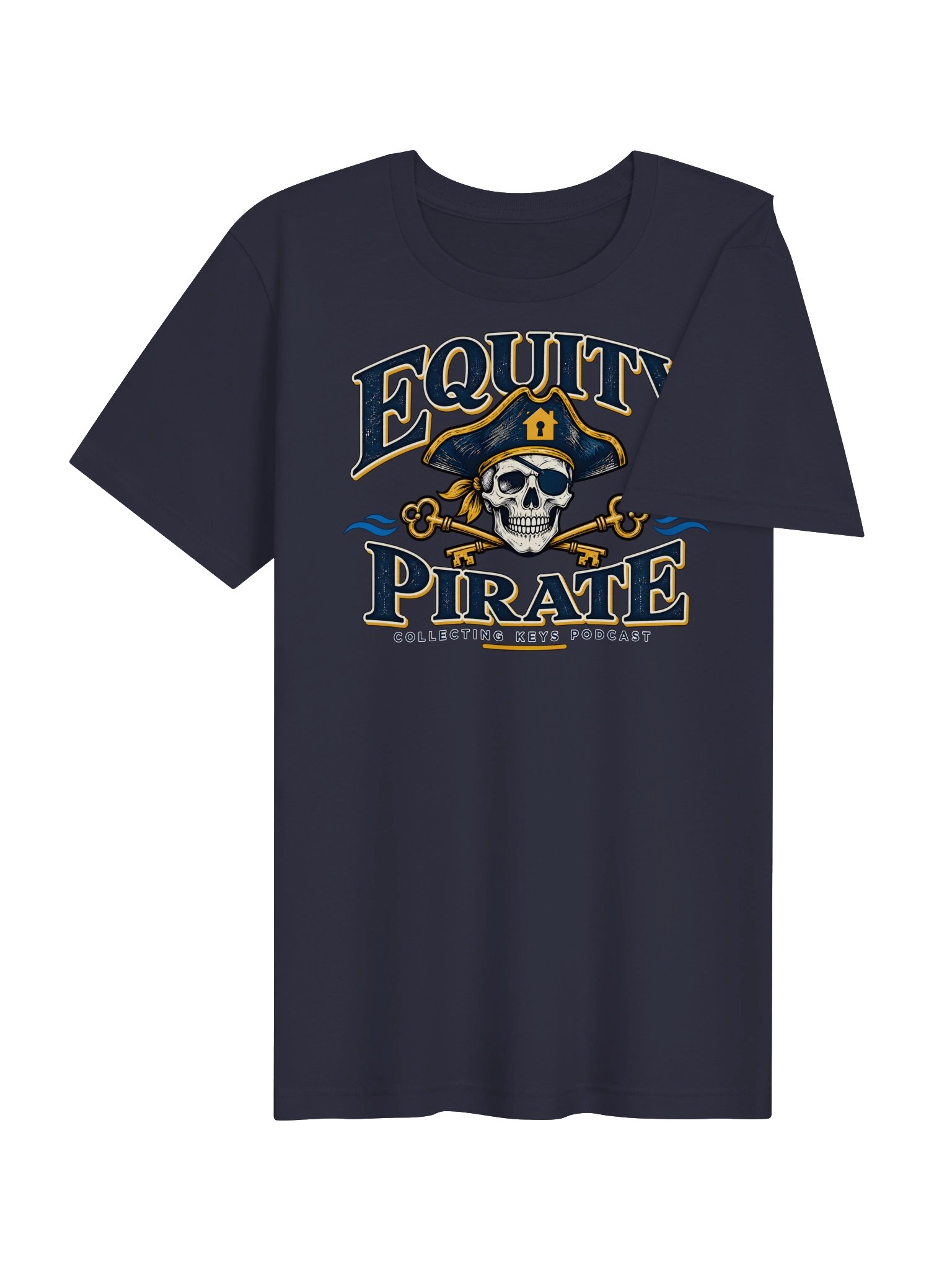 Equity Pirate Podcast Skull Tee product image (21)