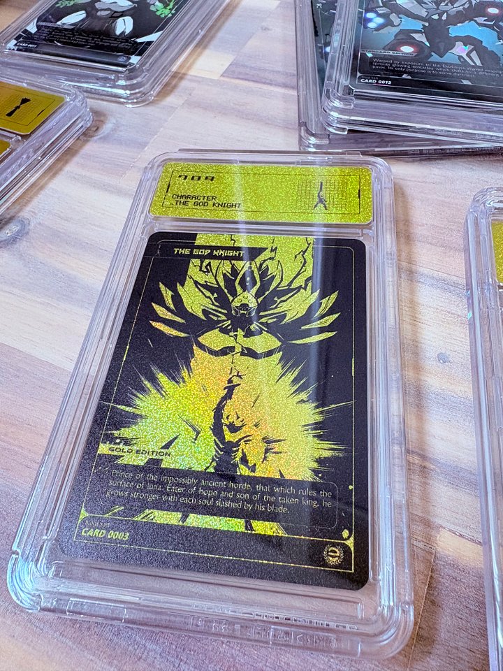 GOLD God Knight Card product image (1)