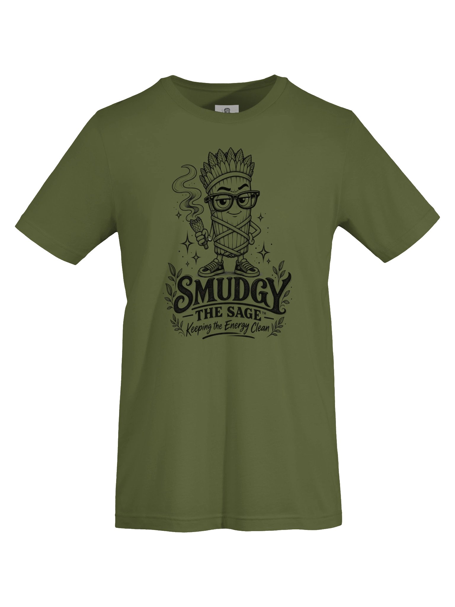 Smudgy the Sage™ – Keeping the Energy Clean T-Shirt product image (2)