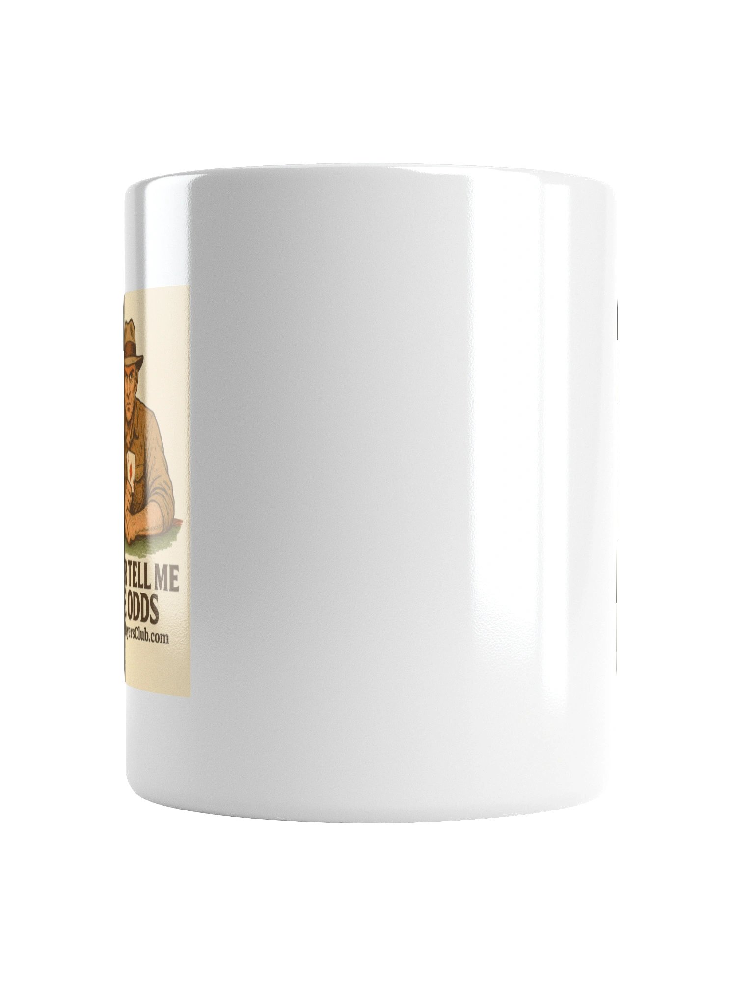 White Never Tell Me The Odds Mug - Fedora Edition product image (6)
