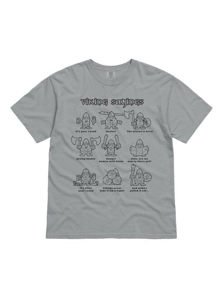 Viking Sayings Dark - Toon - One Sided Design product image (1)