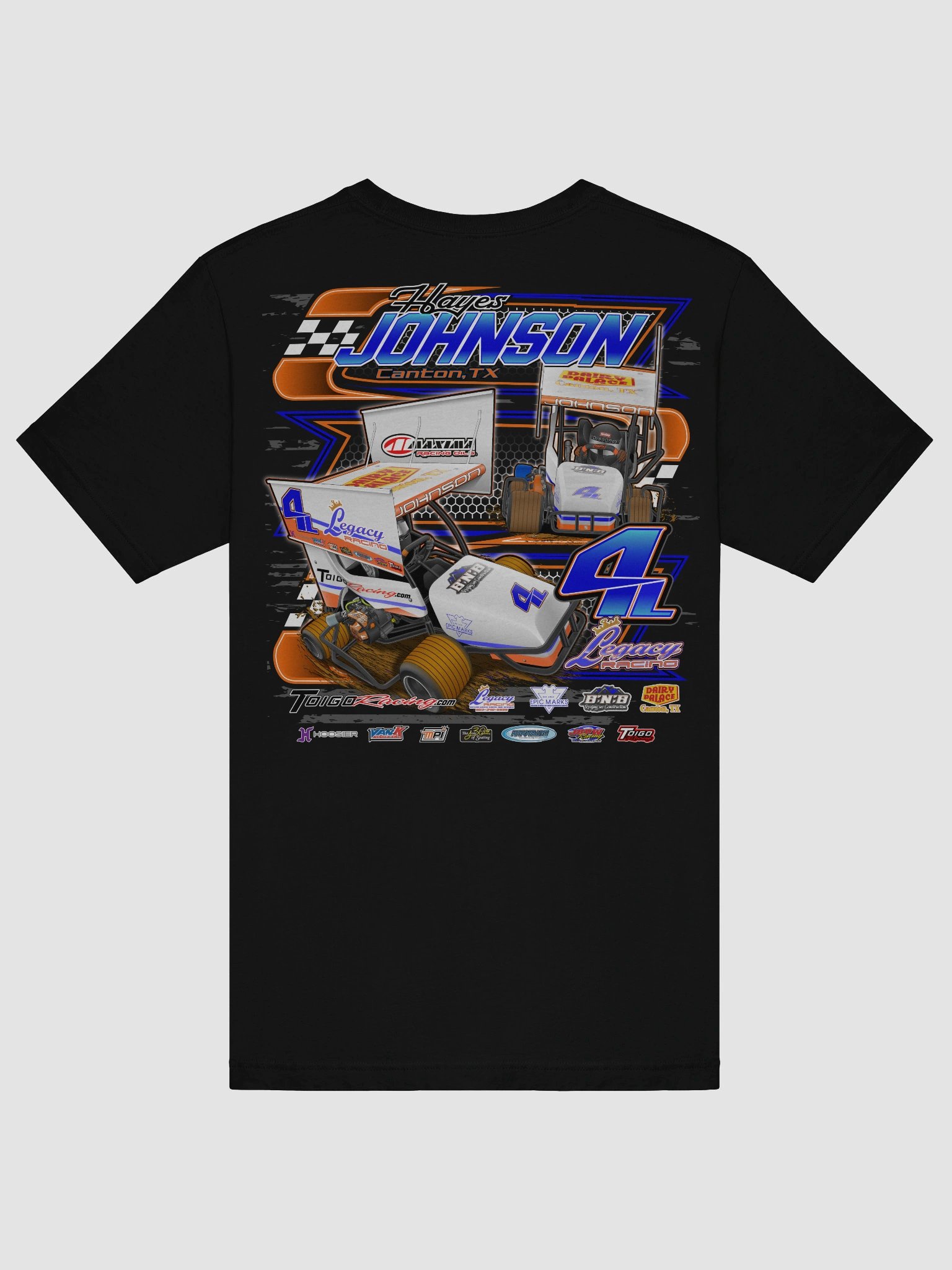 Hayes Johnson 4L Racing Tee product image (64)