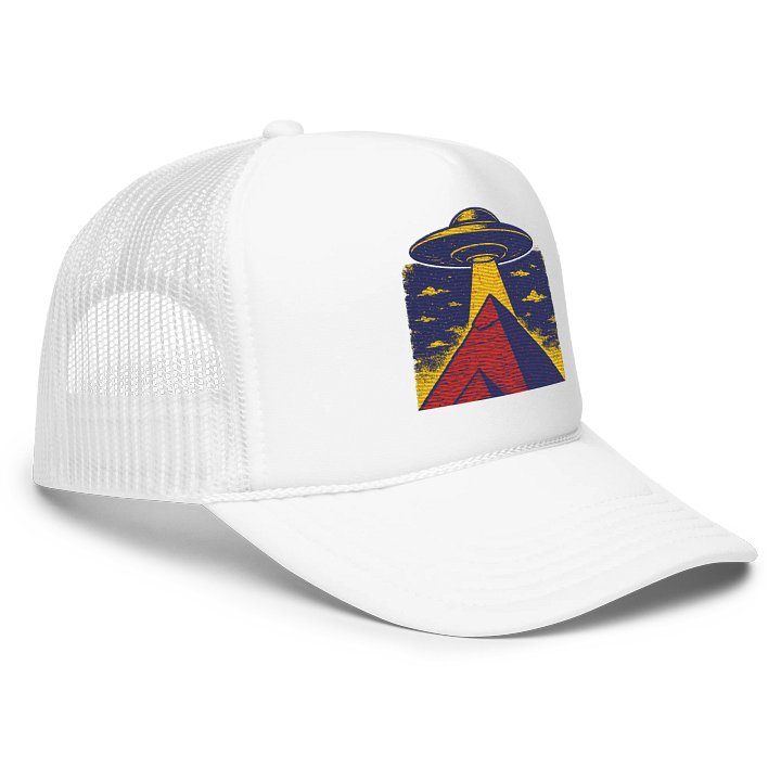 UFO Pyramid Trucker Hat product image (8)