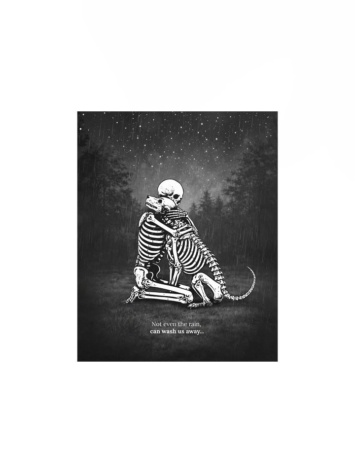 Not Even The Rain Can Wash Us Away - Art Print product image (1)