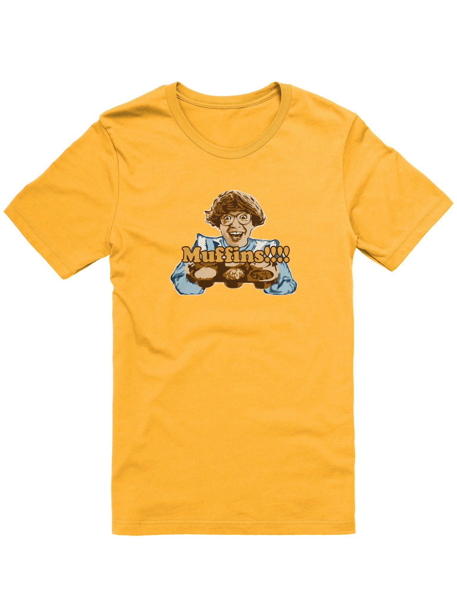 Muffins Tee in gold product image (1)